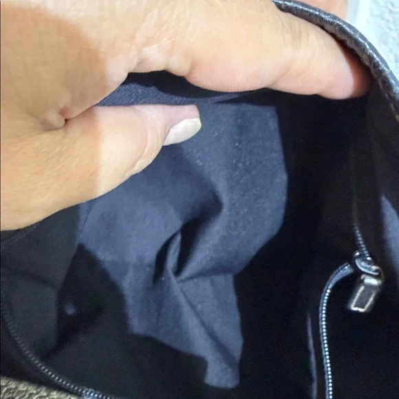 Gucci Beige and Dark Brown Shoulder Bag